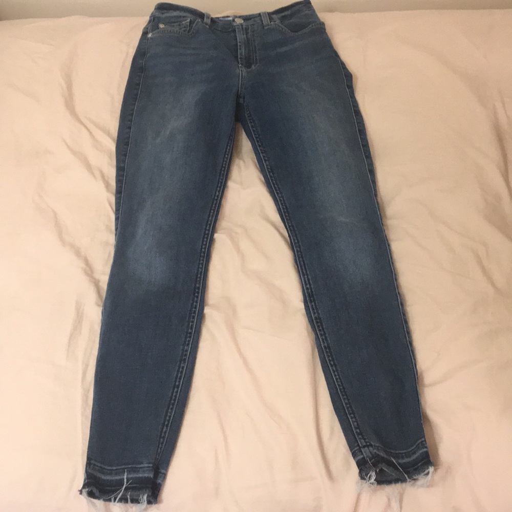 7 jeans with fringe ankles